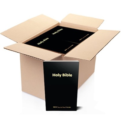 ERV Holy Bible Easy to Read Version - Flexcover Black, Case of 24