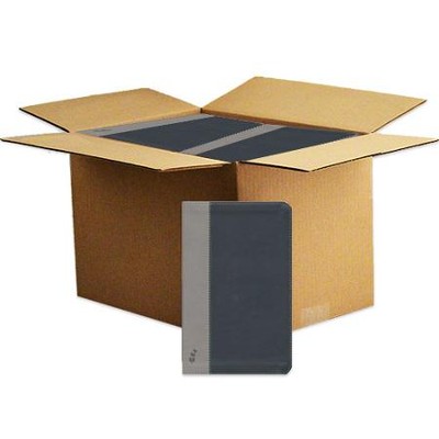 ERV Duotone Bible, Black/Grey - Case of 24